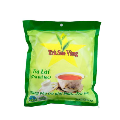 Trà đá hương lài túi lọc Sao Vàng gói 300g (55 túi)