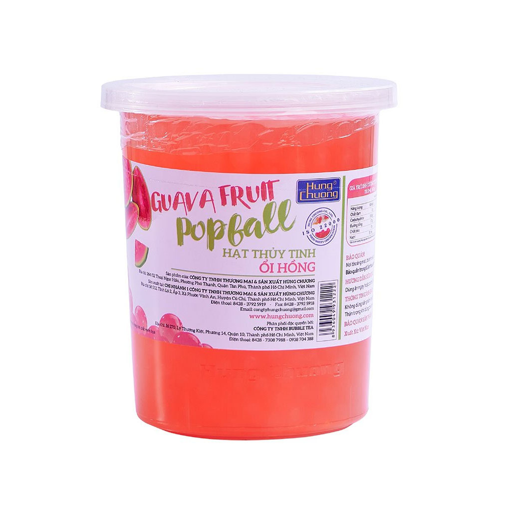 Thạch thủy tinh Hùng Chương hộp 1kg - ỔI