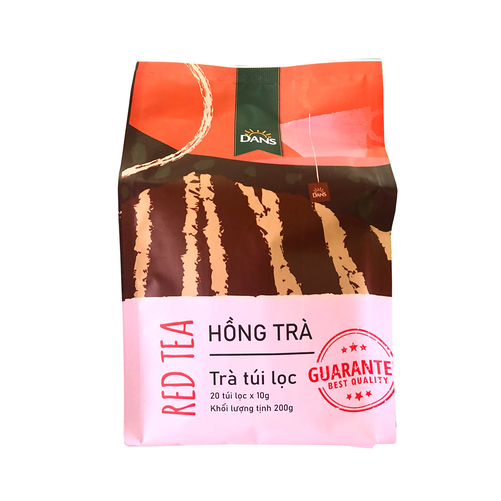 Hồng trà túi lọc Dans 200g (20 túi lọc x 10g)