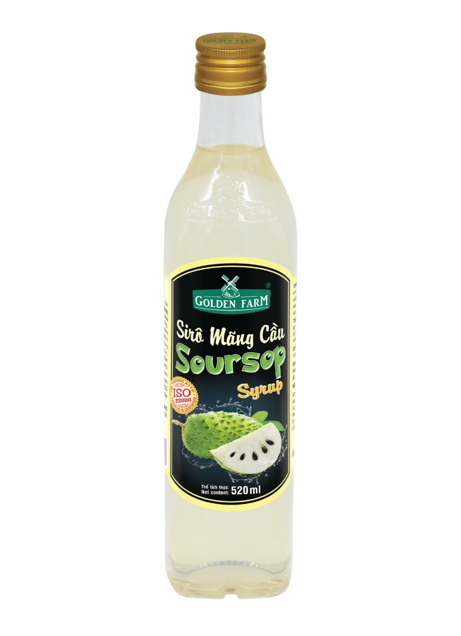 Siro Golden Farm chai 520ml - MÃNG CẦU