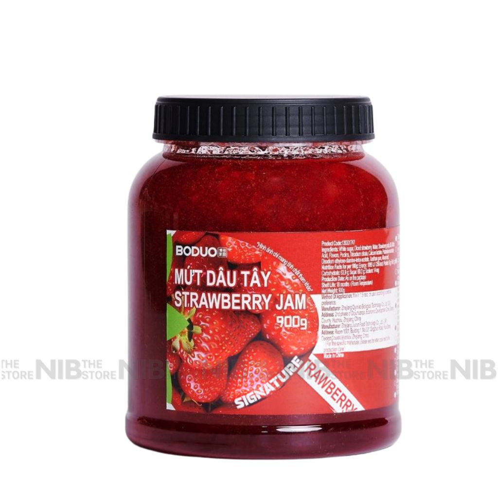 Mứt Boduo Signature hộp 900g - DÂU