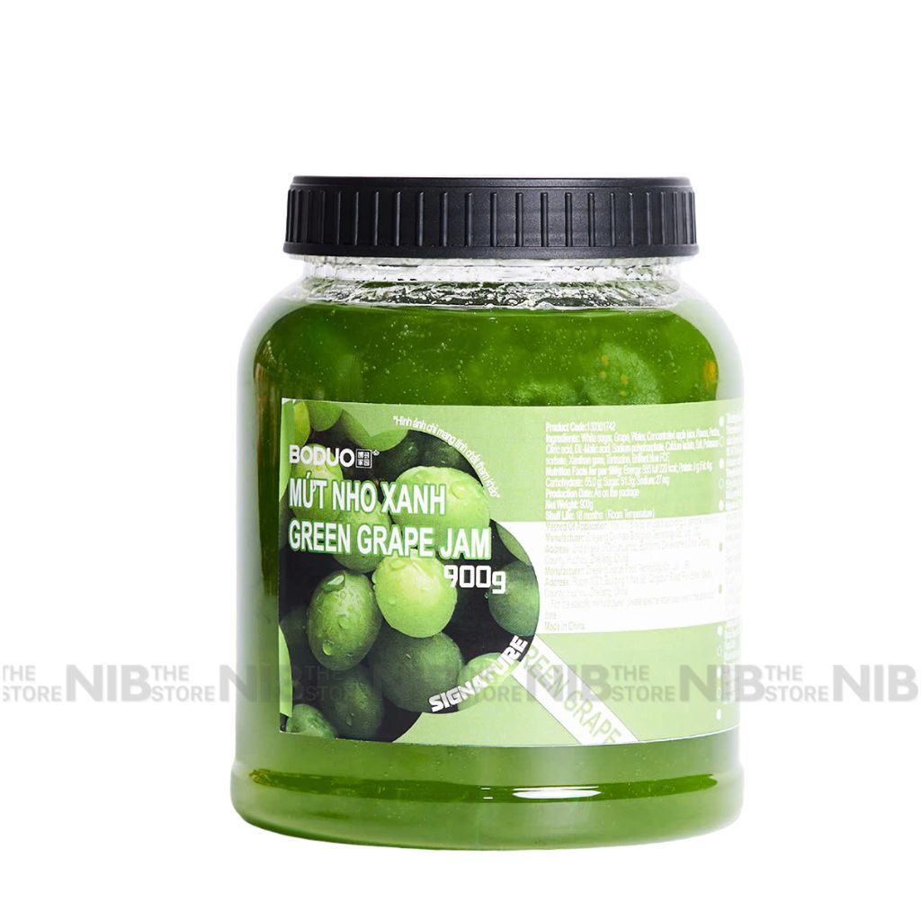 Mứt Boduo Signature hộp 900g - NHO XANH