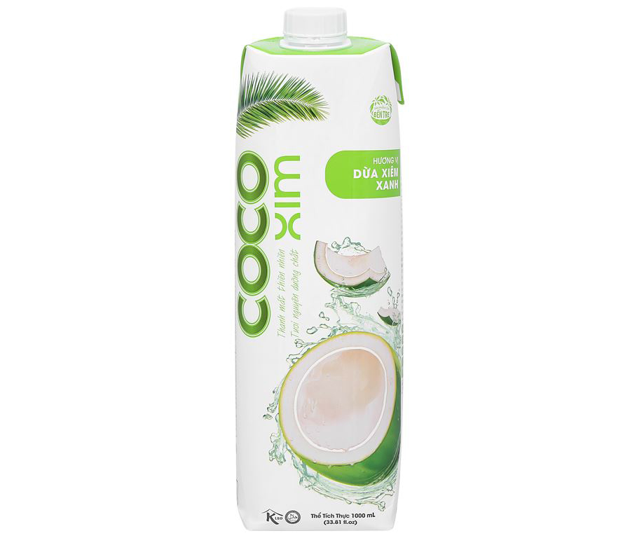 Nước dừa đóng hộp Xiêm Xanh 1L