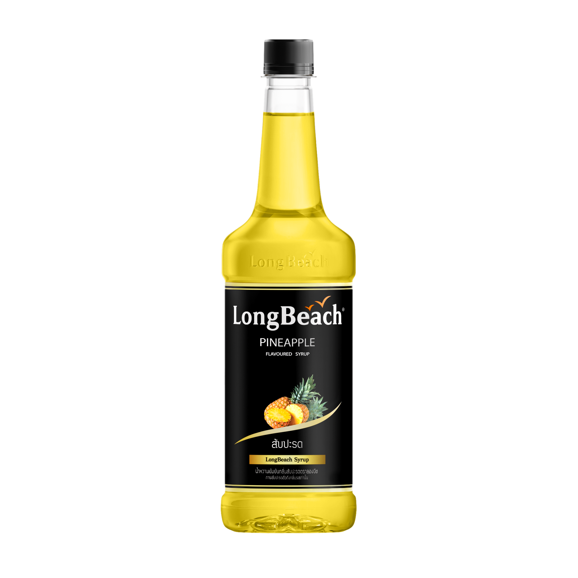 Syrup LongBeach chai 740ml - DỨA