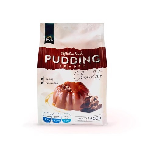 Bột pudding Dans gói 500g - PHÔ MAI