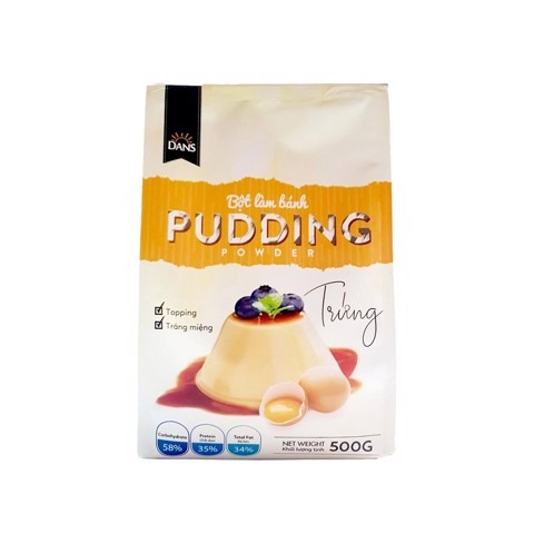 Bột pudding Dans gói 500g - PHÔ MAI