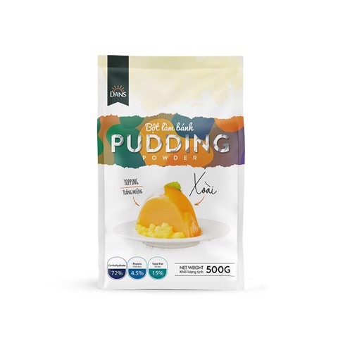 Bột pudding Dans gói 500g - PHÔ MAI
