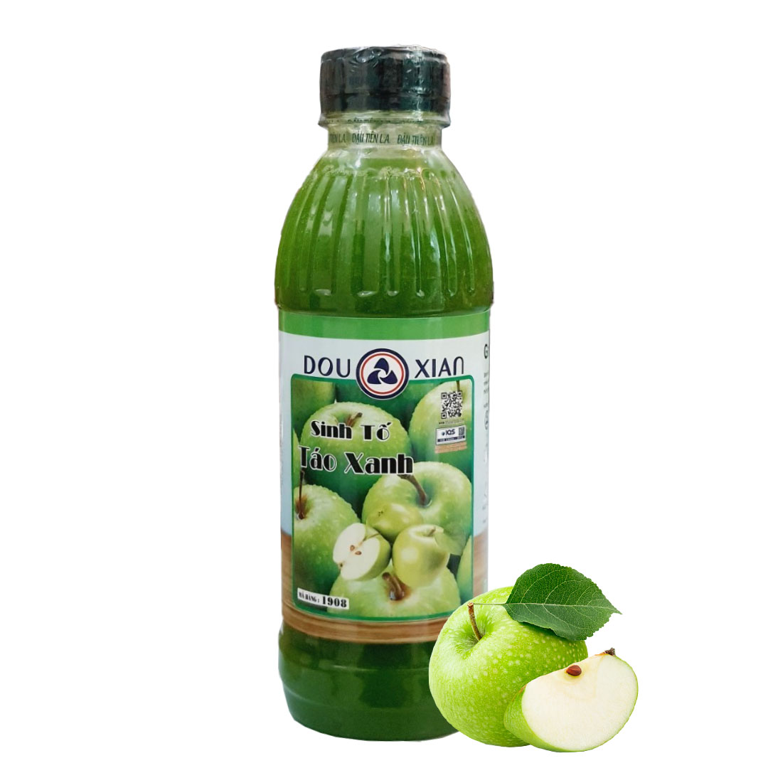 Sinh tố Douxian chai 1L - TÁO XANH
