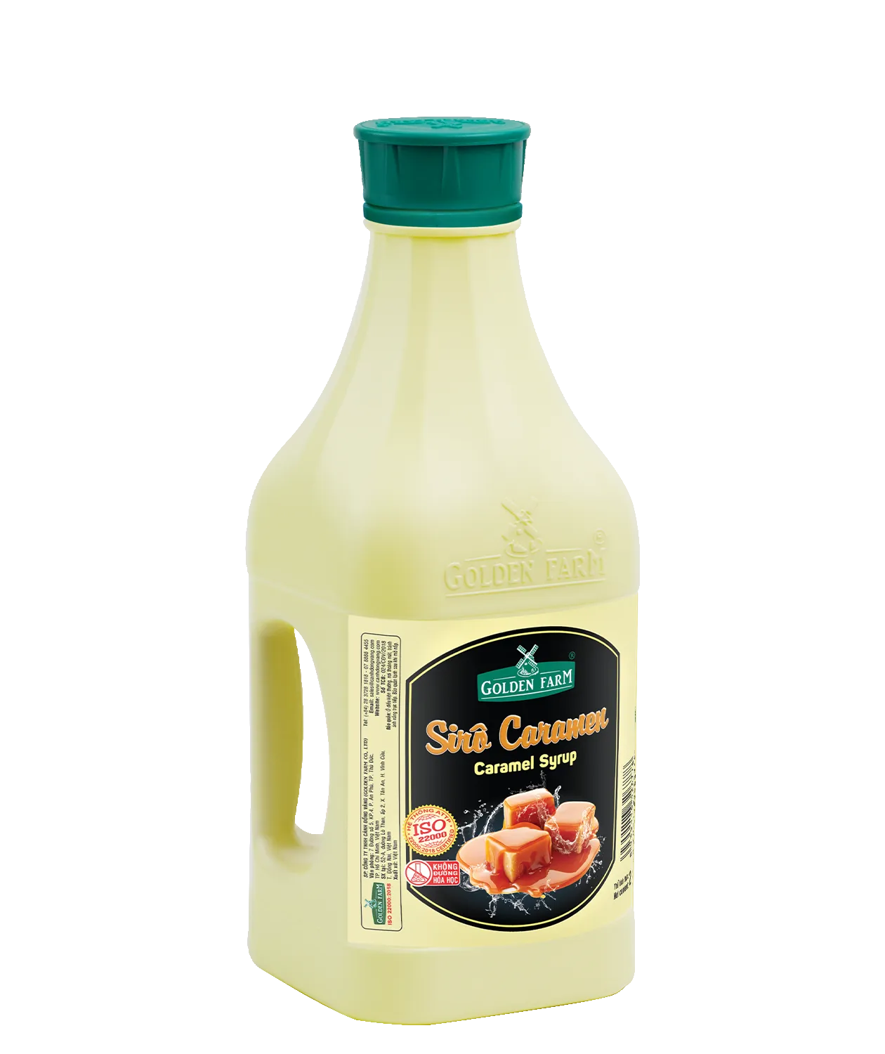 Siro Golden Farm can 2L - CARAMEL
