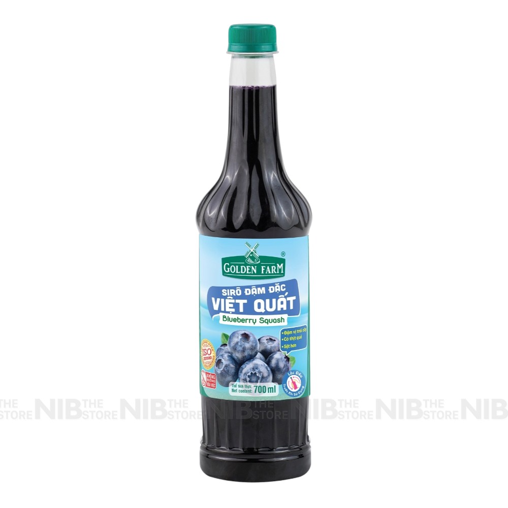 (KM) Siro Golden Farm Đậm Đặc 700ml - VIỆT QUẤT - giảm 4.500/chai đến ngày 15/08