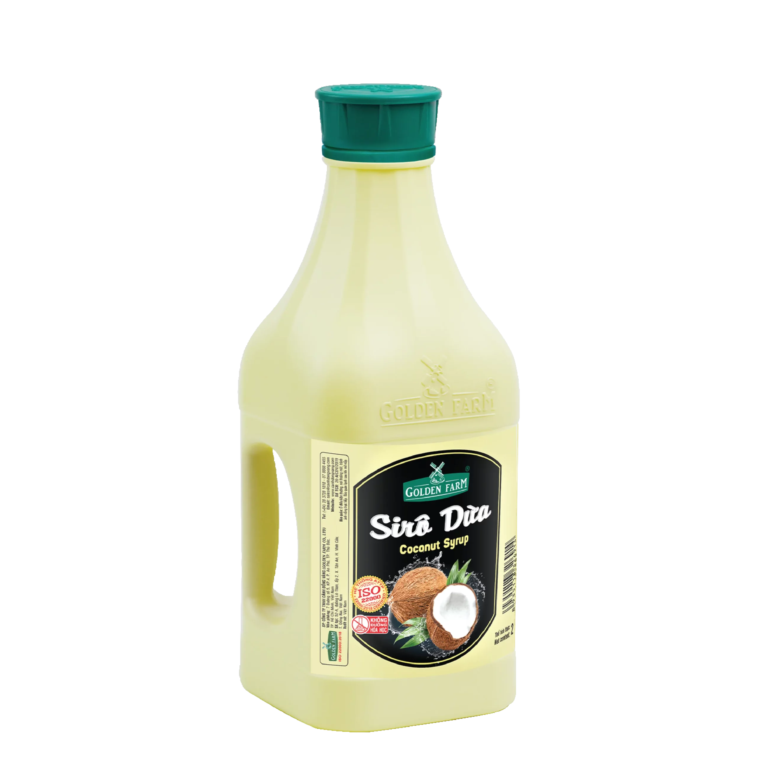 Siro Golden Farm can 2L - DỪA
