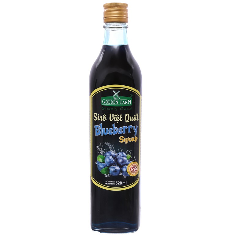 Siro Golden Farm chai 520ml - VIỆT QUẤT