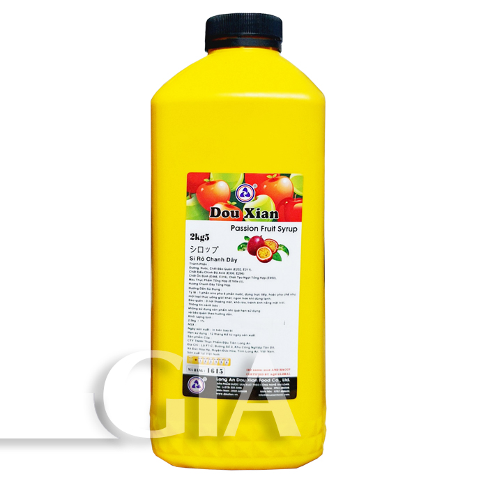 Siro Douxian hoàng kim 2.5kg - DÂU