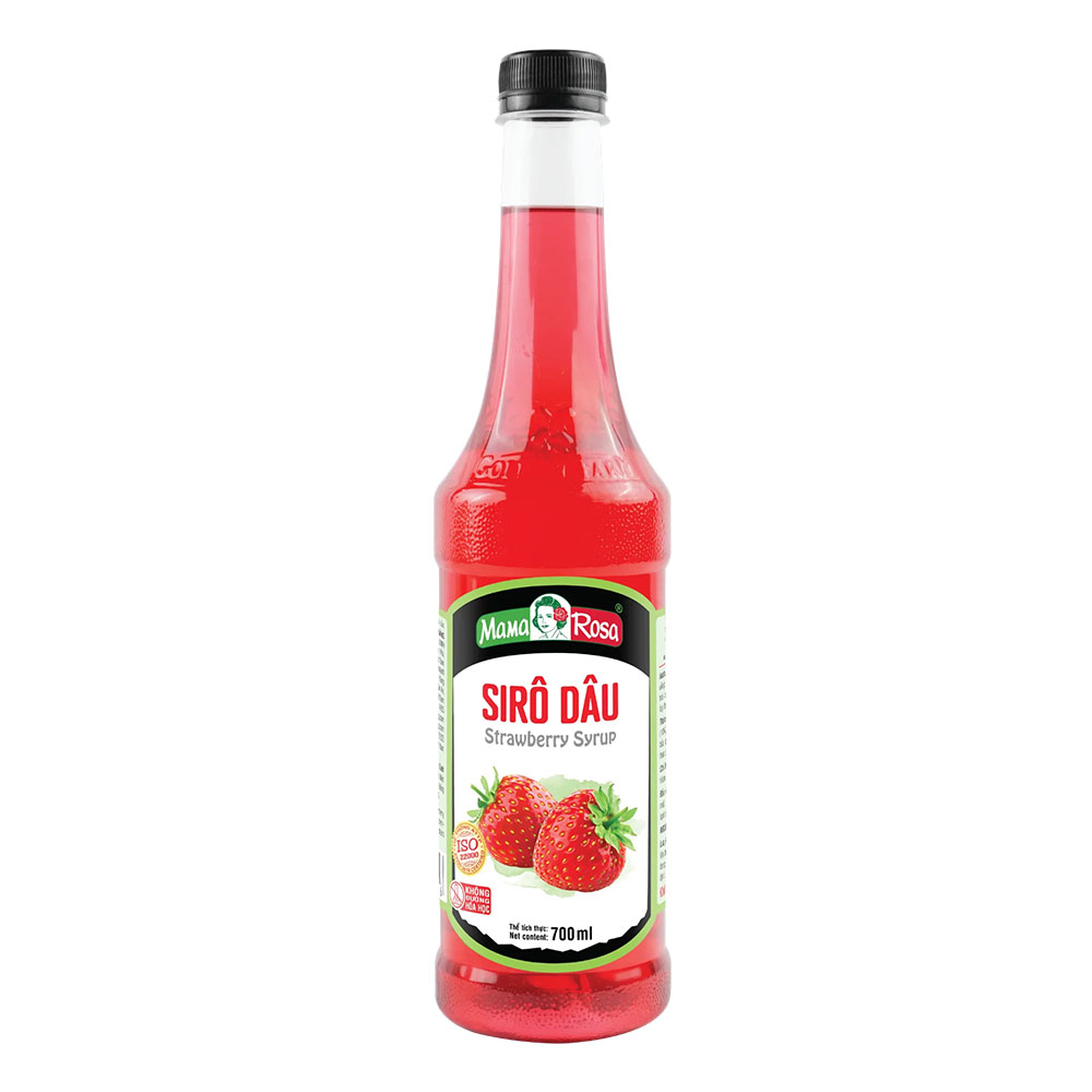 (KM) Siro Mama Rosa chai 700ml - DÂU - giảm 4.000/chai đến ngày 15/10