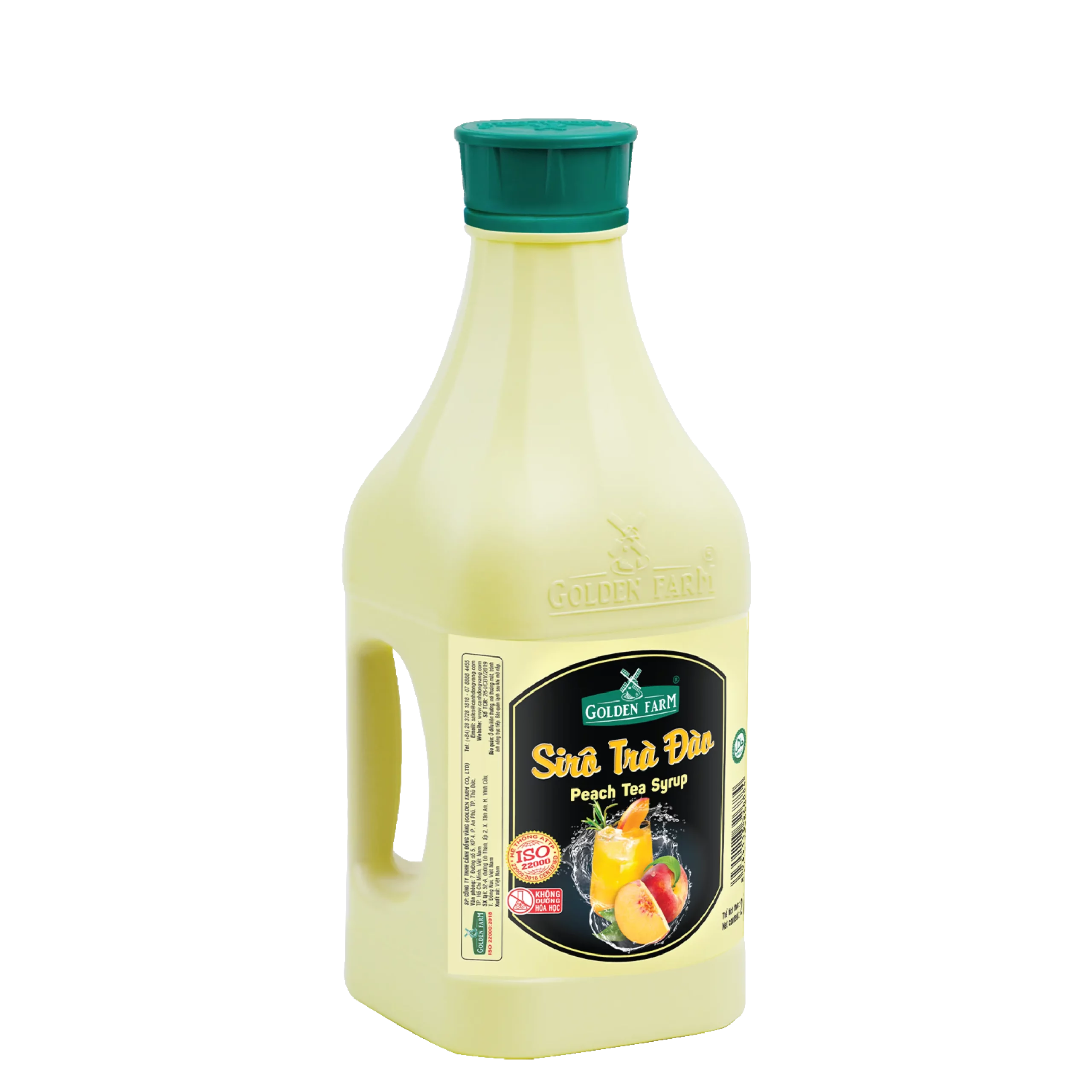 Siro Golden Farm can 2L - TRÀ ĐÀO