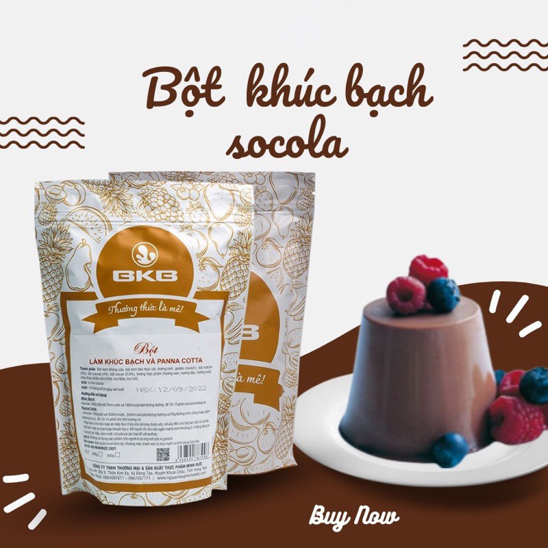 Bột khúc bạch BKB bịch 500g - SOCOLA