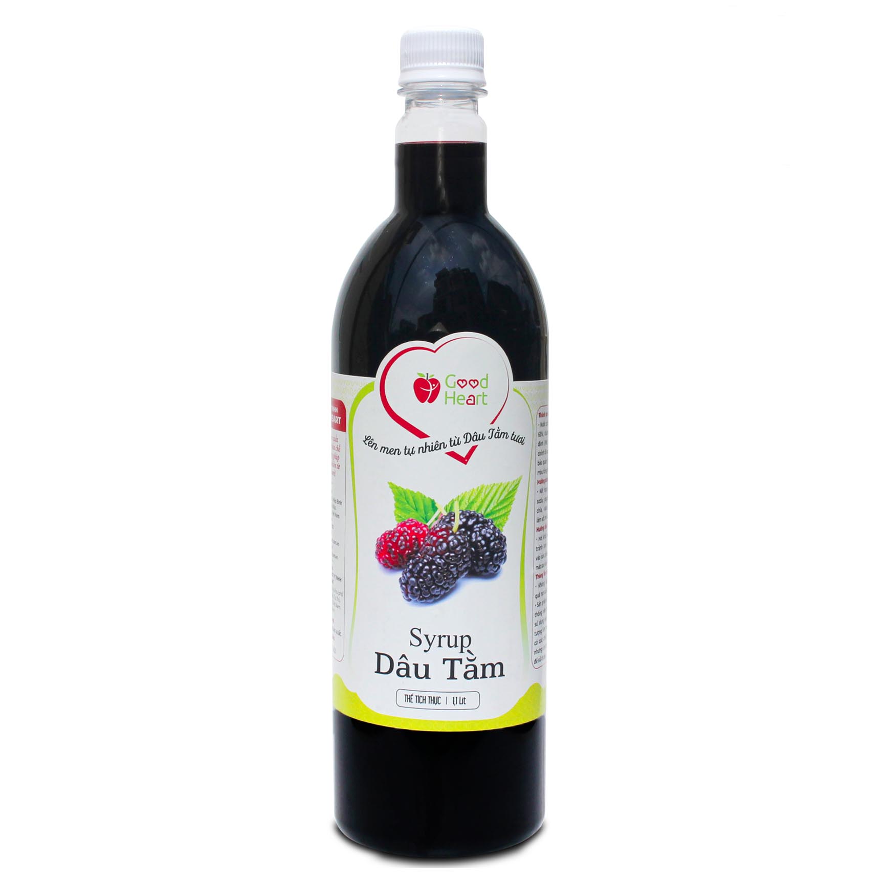 Syrup Good Heart chai 1,1L - DÂU TẰM