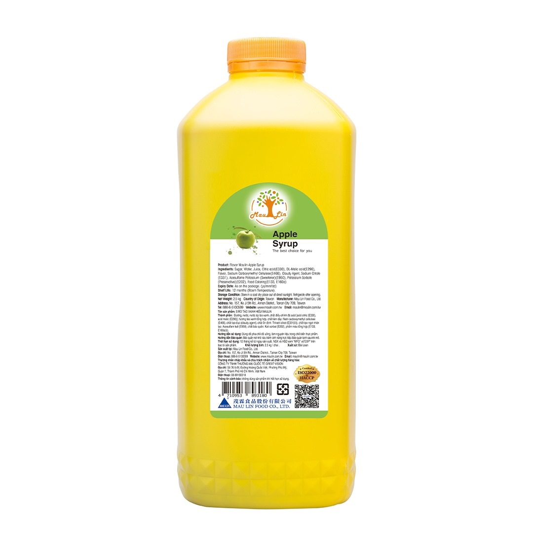 Siro Maulin chai 2.5kg - TÁO