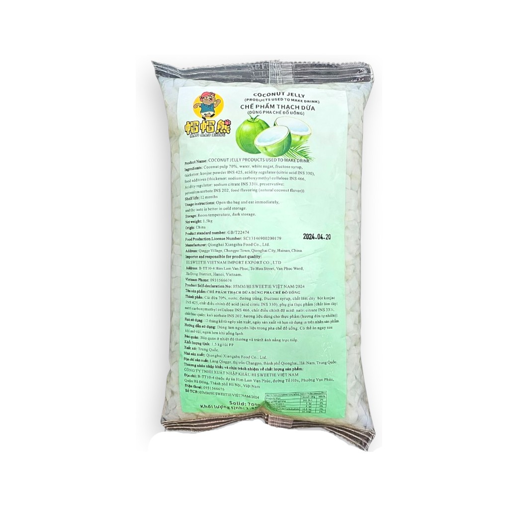 Thạch dừa Lermao gói 1,5kg