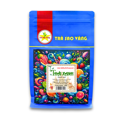 Trà Thái xanh hiệu Sao Vàng gói 200g