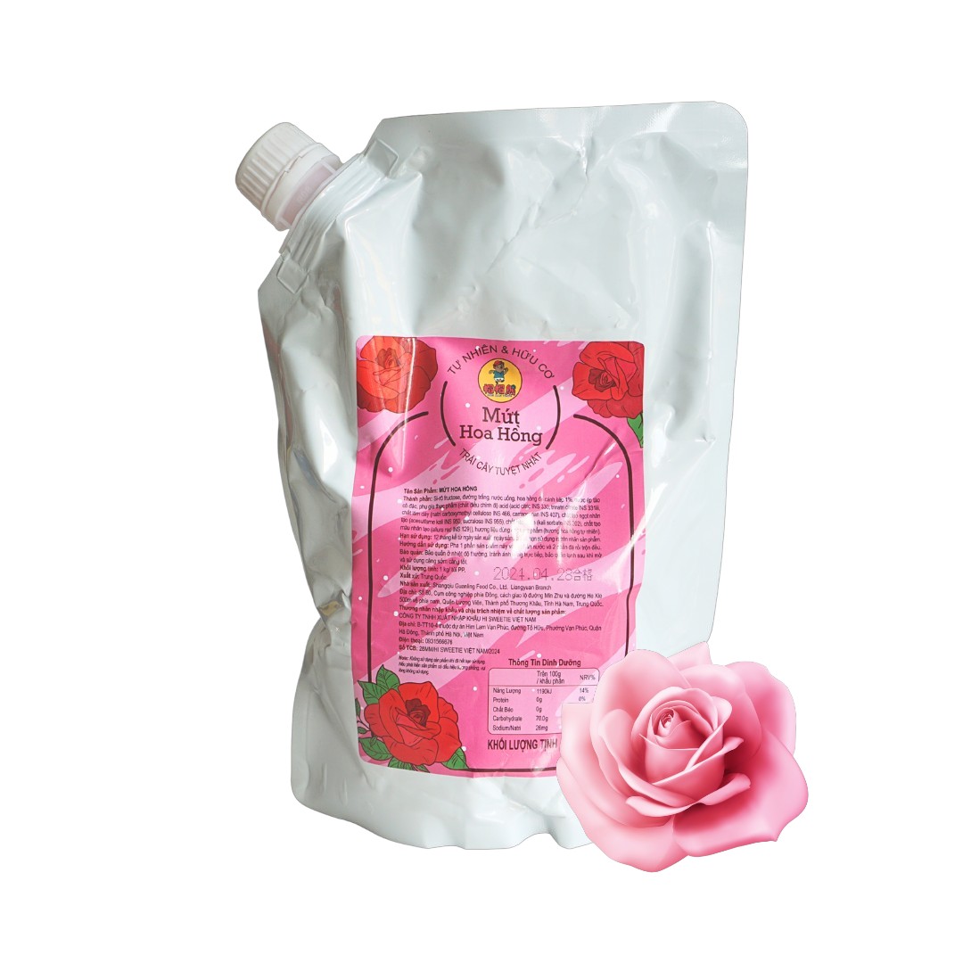 Mứt Lermao gói 1kg - HOA HỒNG