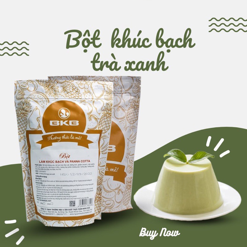 Bột khúc bạch BKB bịch 500g - SỮA