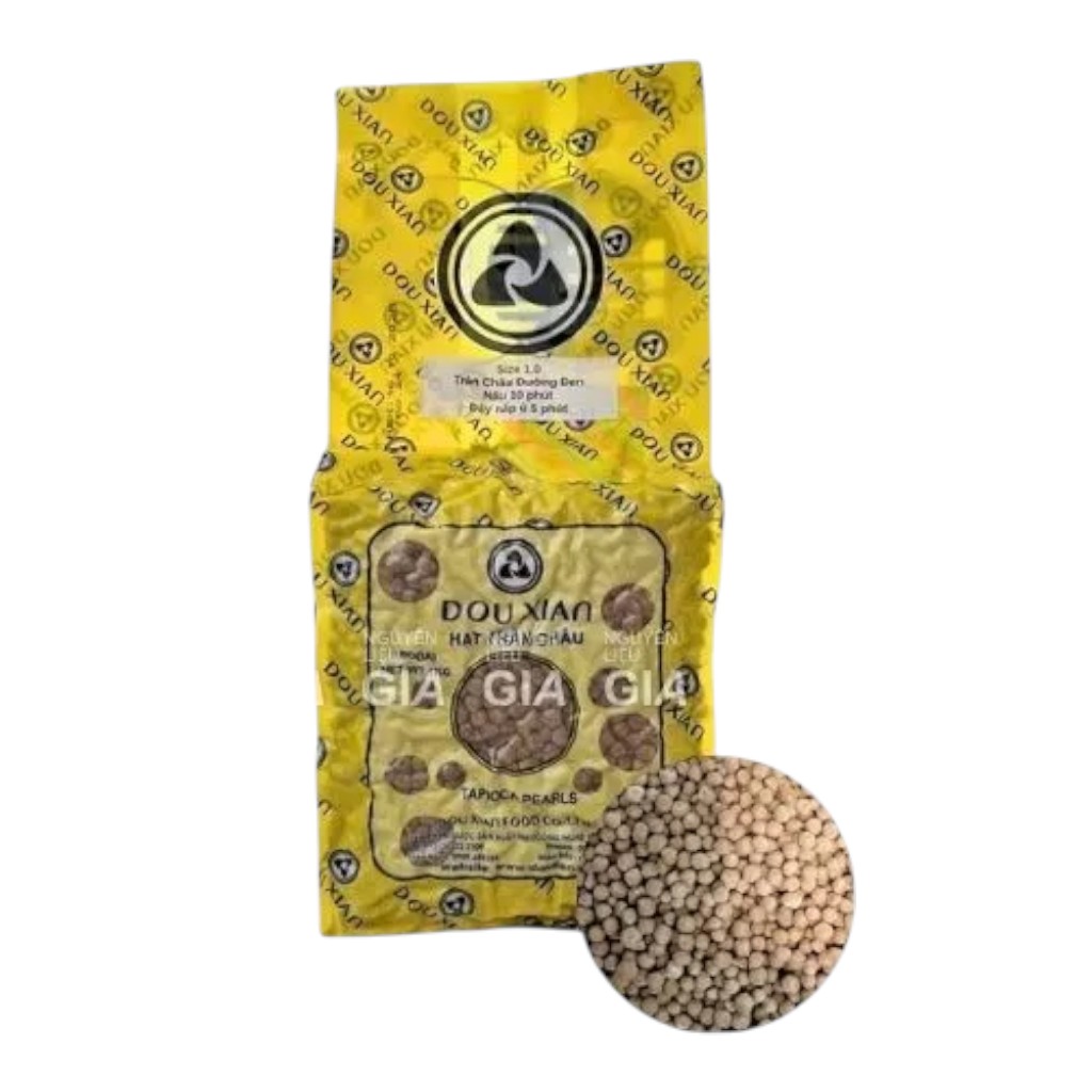 Trân châu Douxian gói 1kg - MINI ĐEN