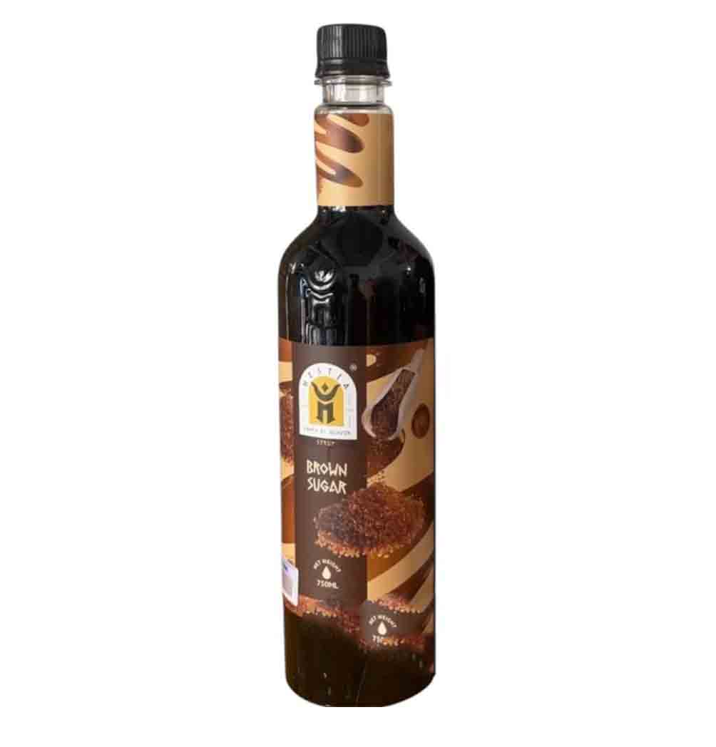 Siro/ syrup Hestia chai 750ml - ĐƯỜNG ĐEN