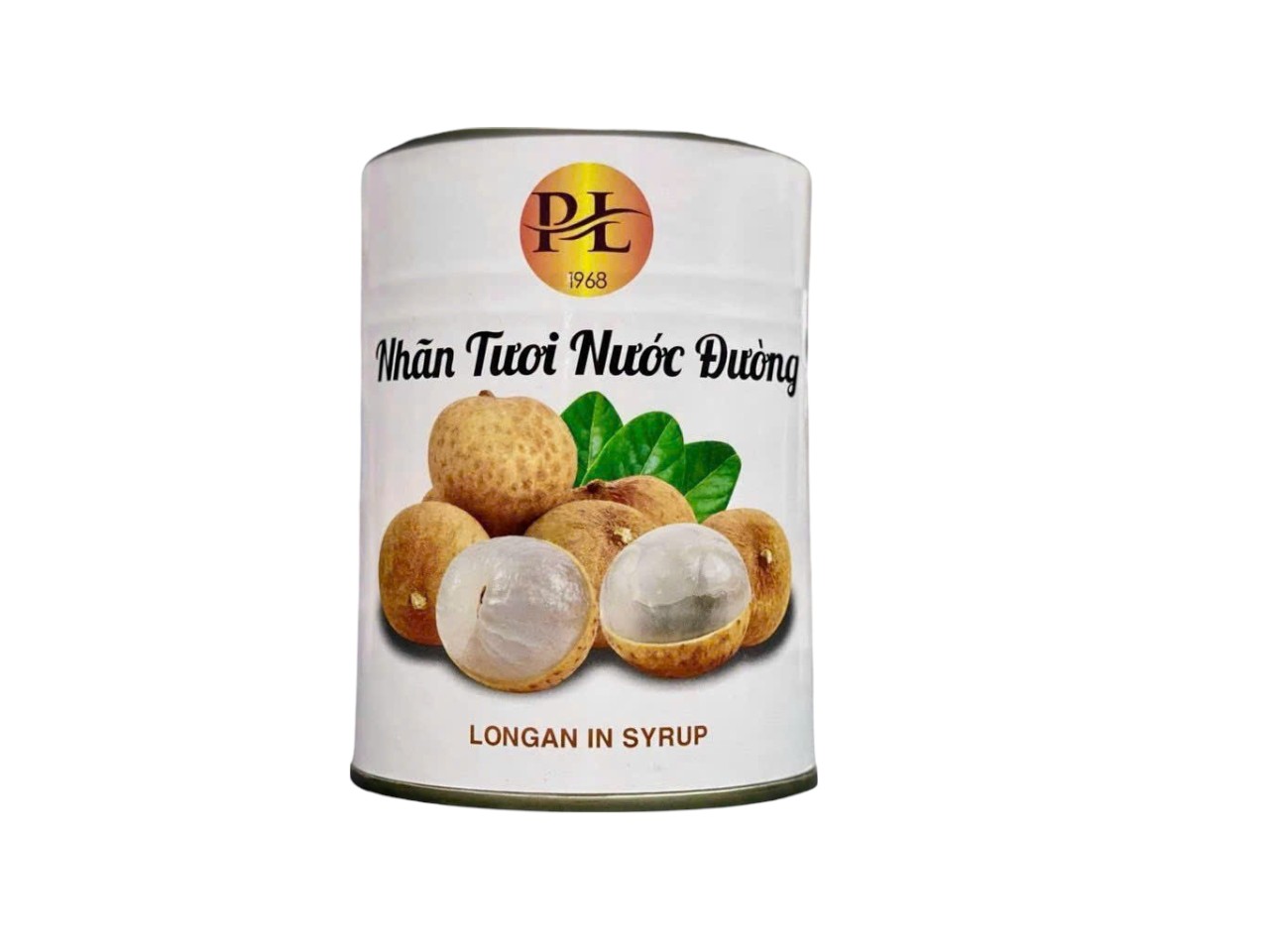 Nhãn ngâm PL lon 565g