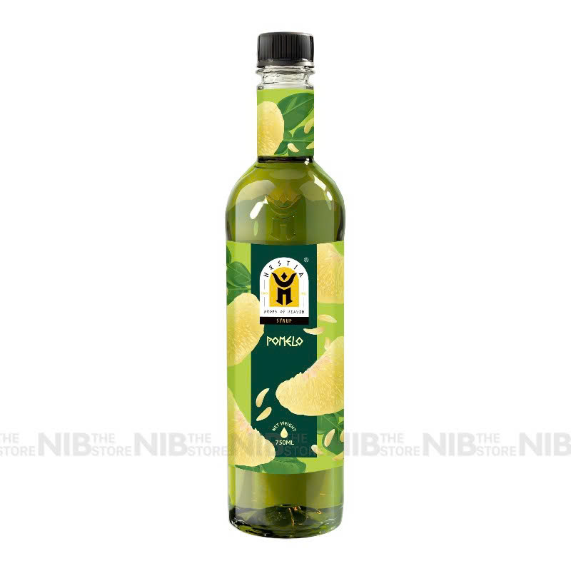 Siro/ syrup Hestia chai 750ml - BƯỞI NĂM ROI