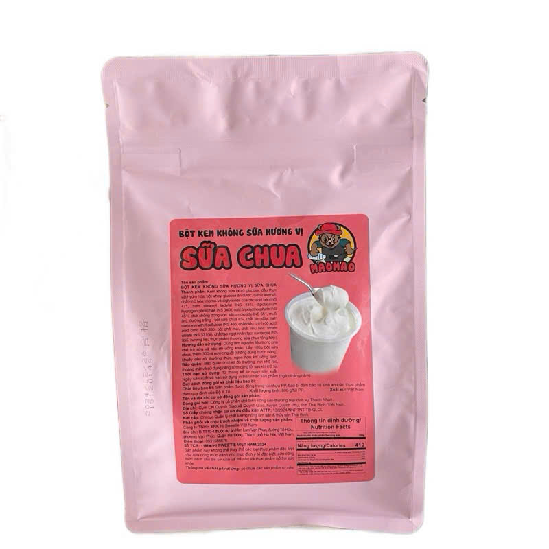 Bột sữa chua Lermao gói 800g