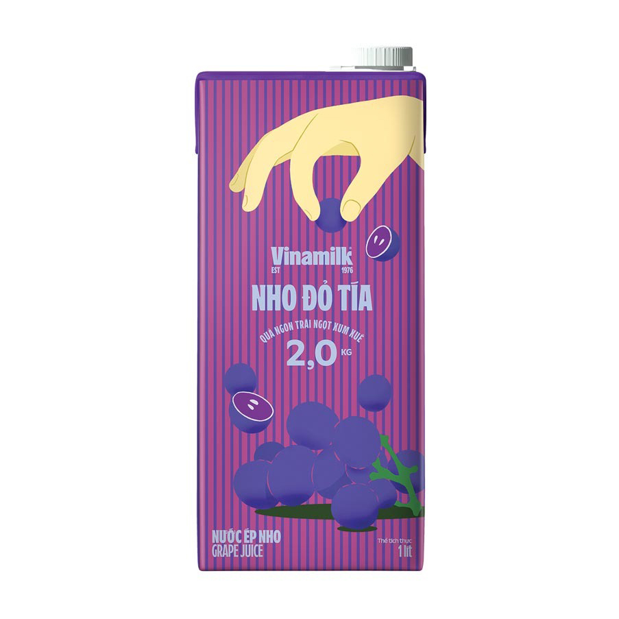 Nước ép Vfresh hộp 1L - NHO