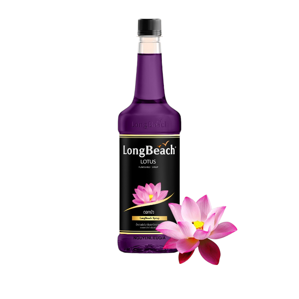 Syrup LongBeach chai 740ml - HOA SEN