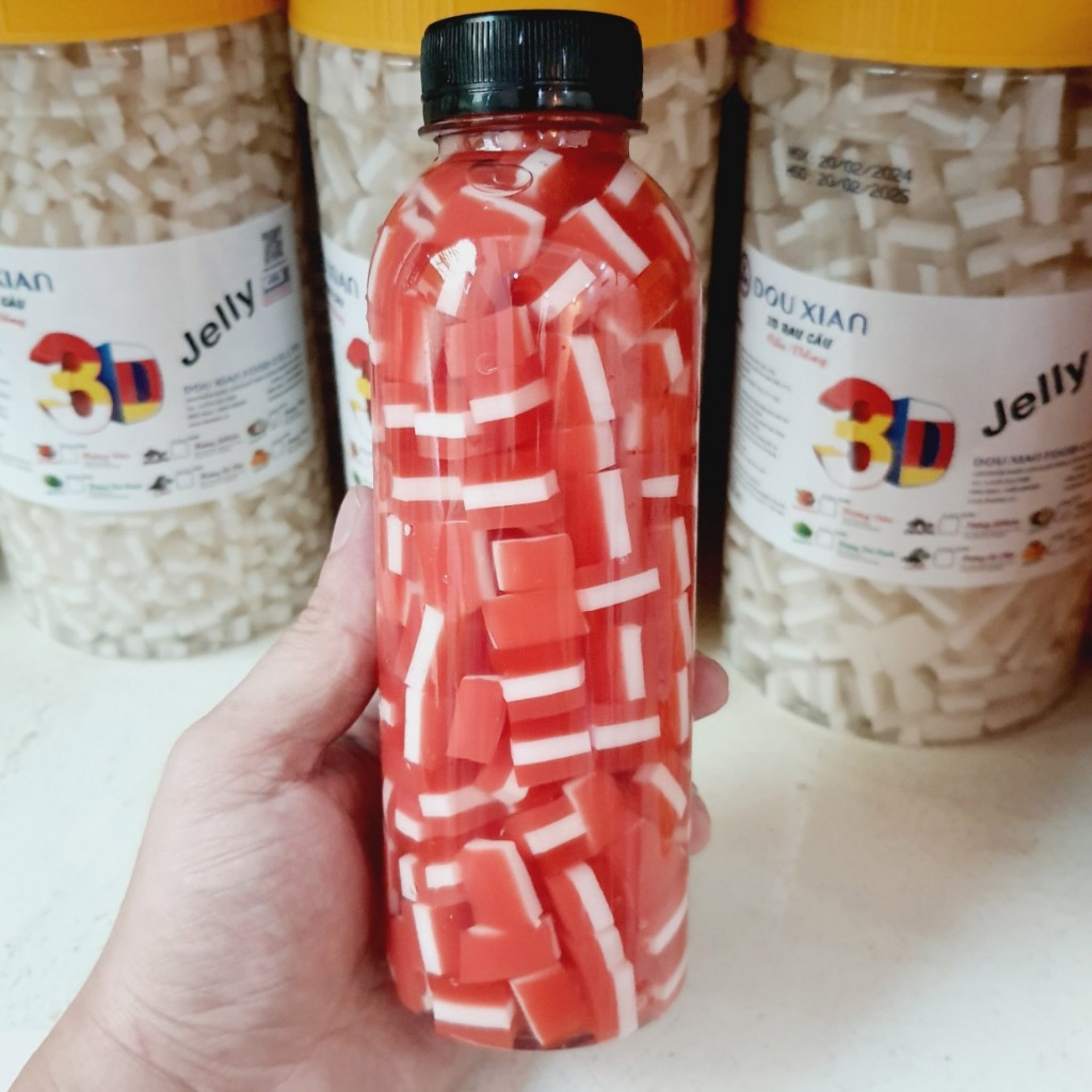 Thạch Trái Cây Chai 550g ( Nhiều Loại)