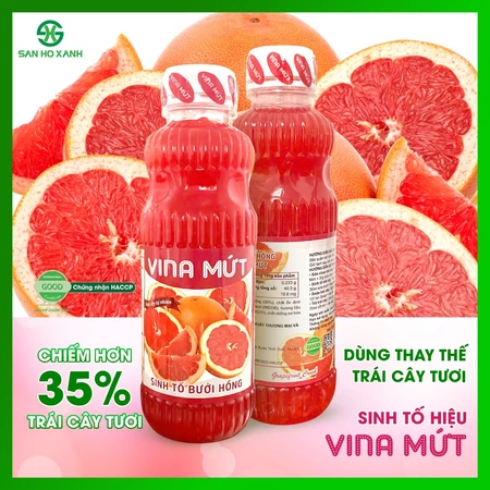 Sinh tố Vina chai 1000g - BƯỞI