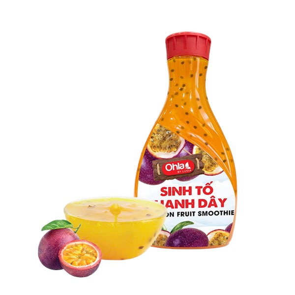 Sinh tố Ohla chai 1L 60% - CHANH DÂY