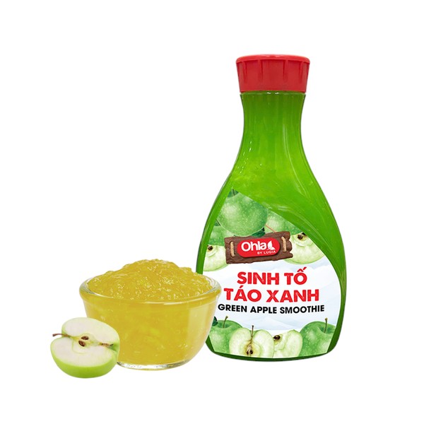 Sinh tố Ohla chai 1L 60% - TÁO