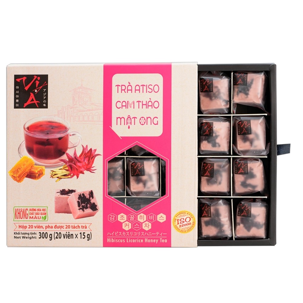 (KM) Trà viên nén Golden Farm Vị Á hộp 300g (15 viên x 20g) - ATISO CAM THẢO - giảm 9.500/gói đến ngày 15/08