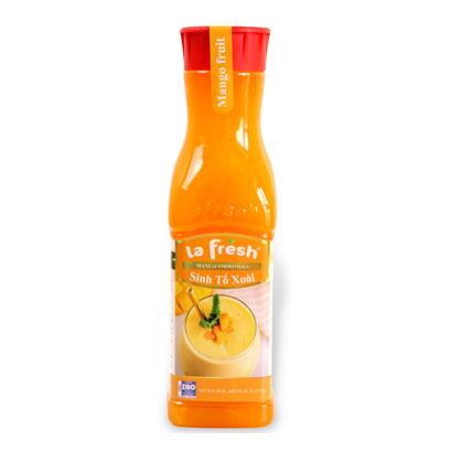 Sinh tố La Fresh chai 650ml - XOÀI