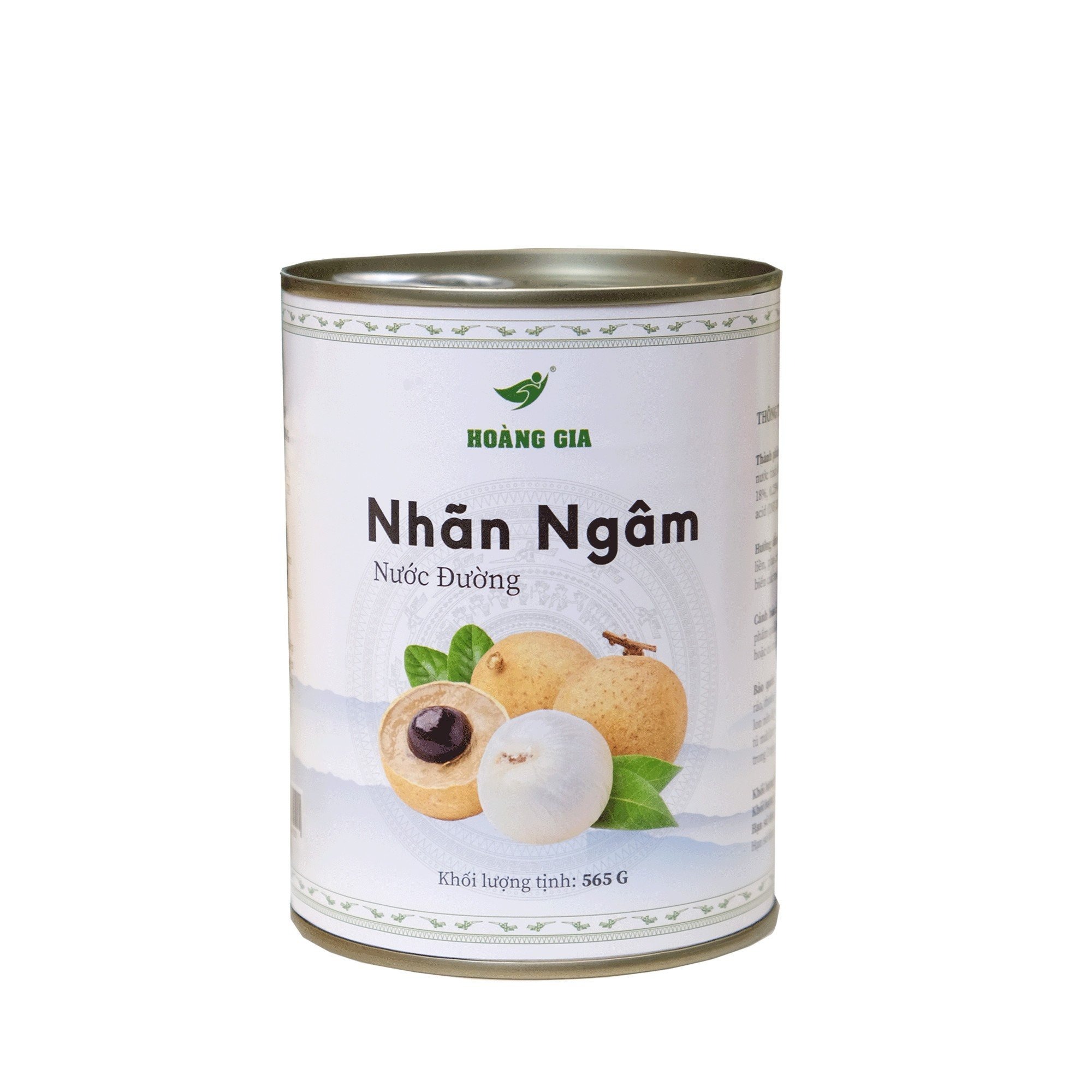 Nhãn ngâm Novia Hoàng Gia lon 565g