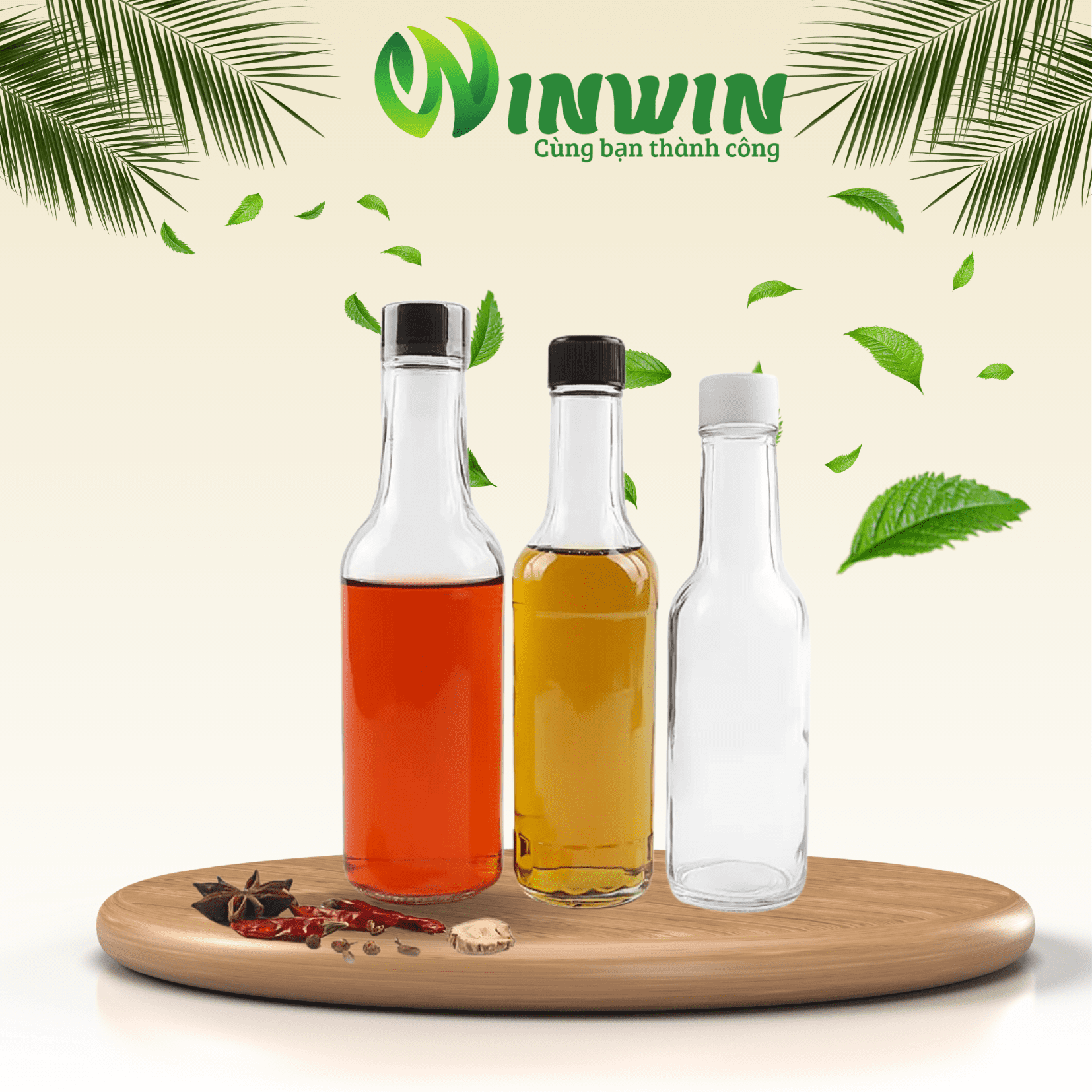 Chai thủy tinh 100ml 150ml 250ml
