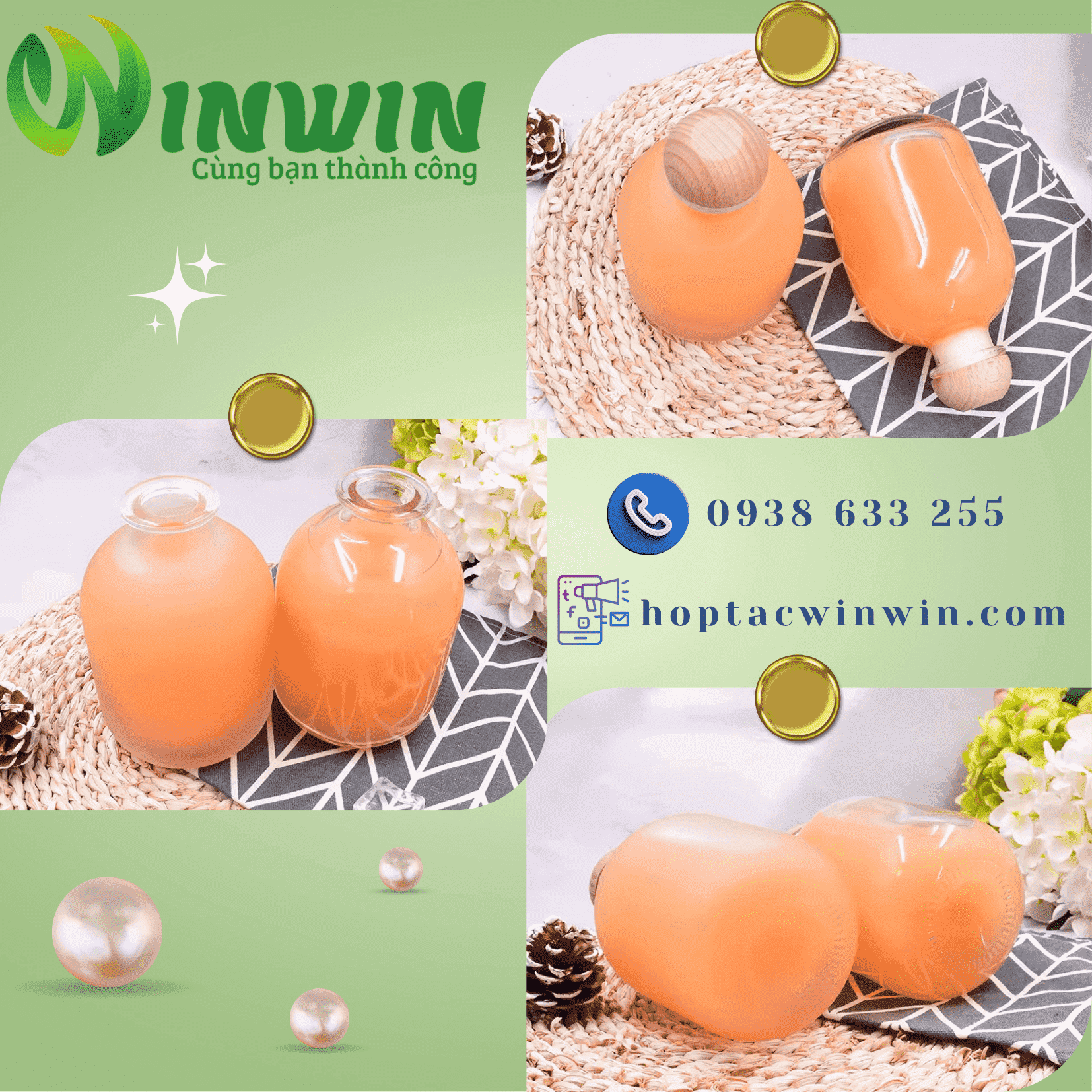 Chai thủy tinh 350ml