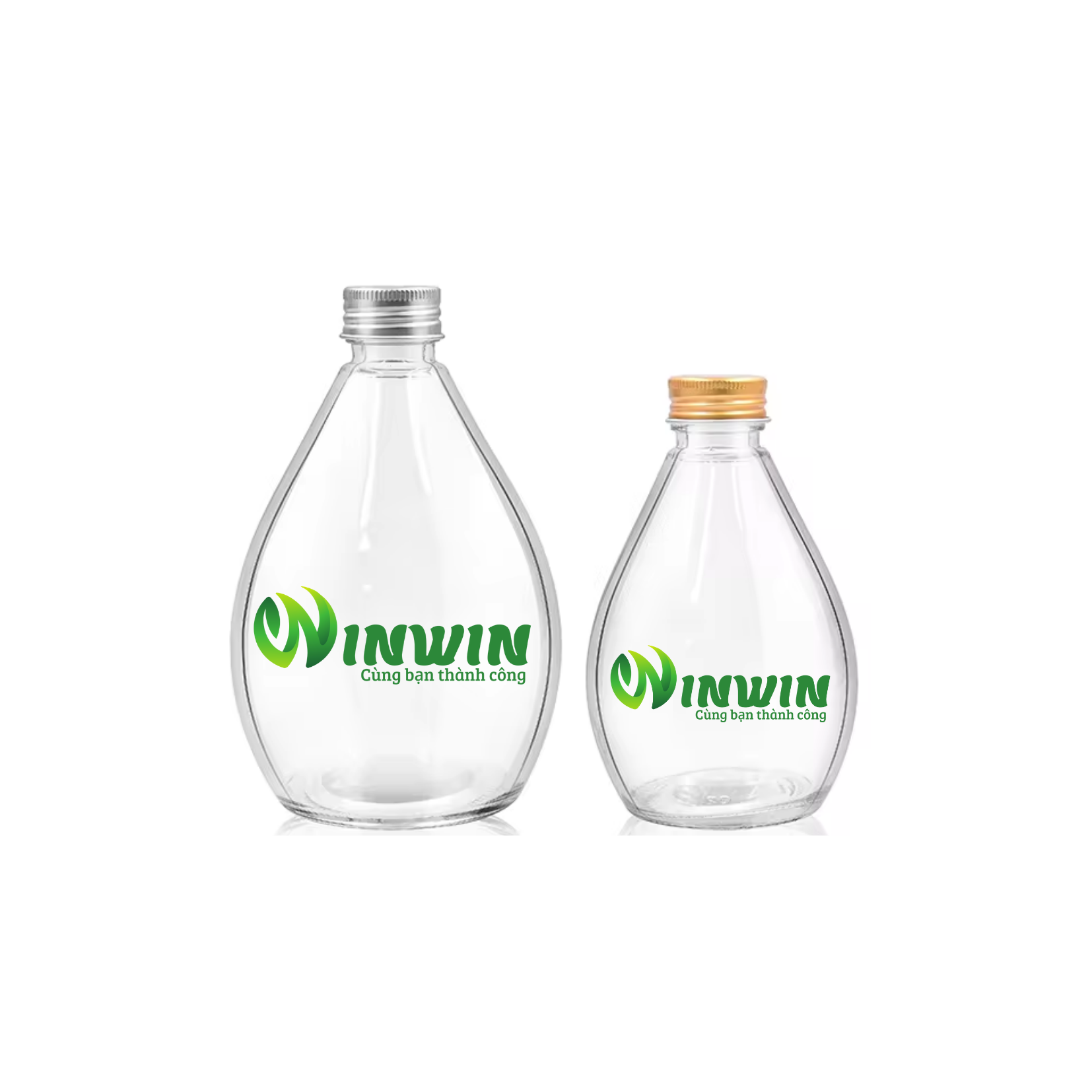 Chai thủy tinh bóng đèn 280ml 350ml 500ml