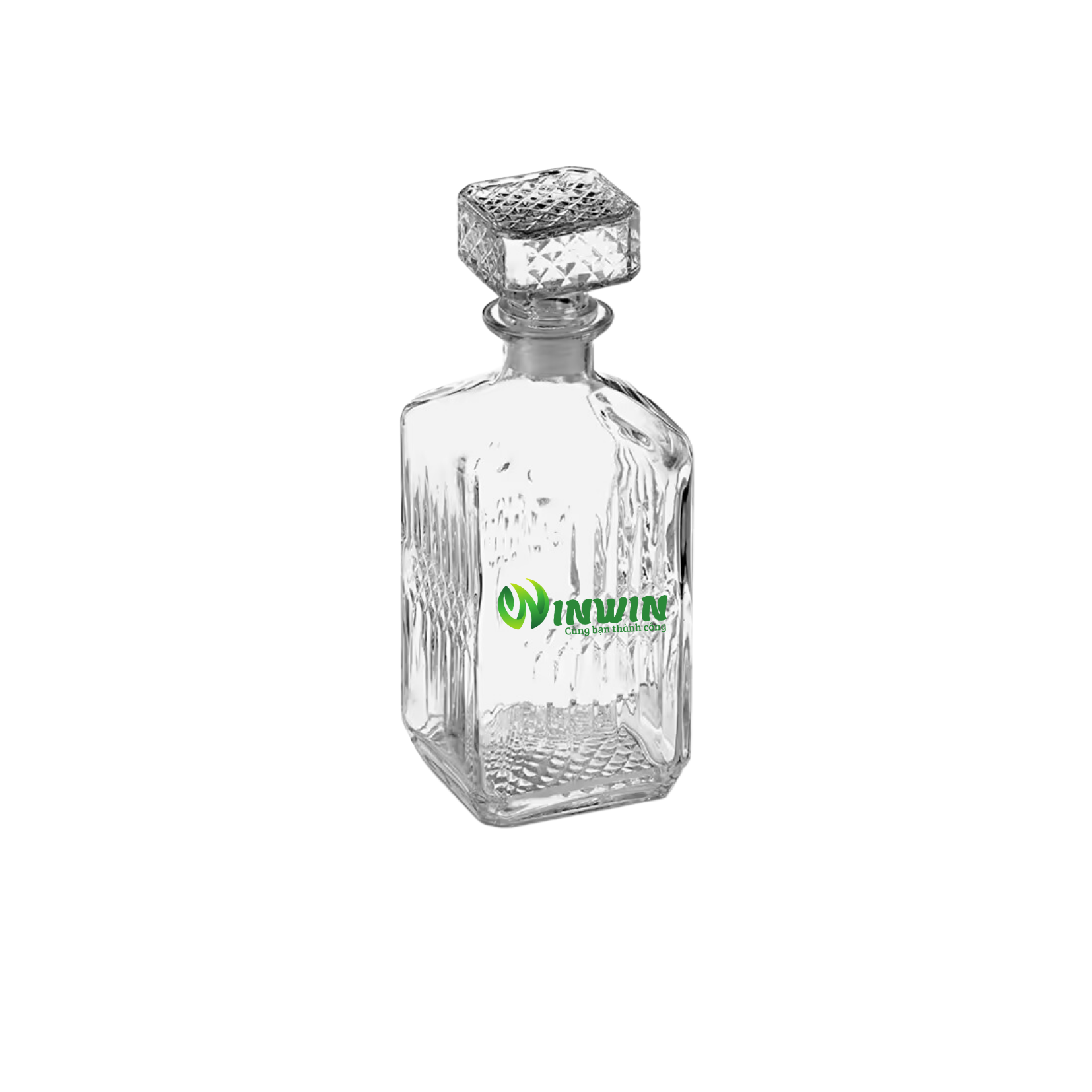 Chai thủy tinh cao cấp đựng rượu Whisky 500ml