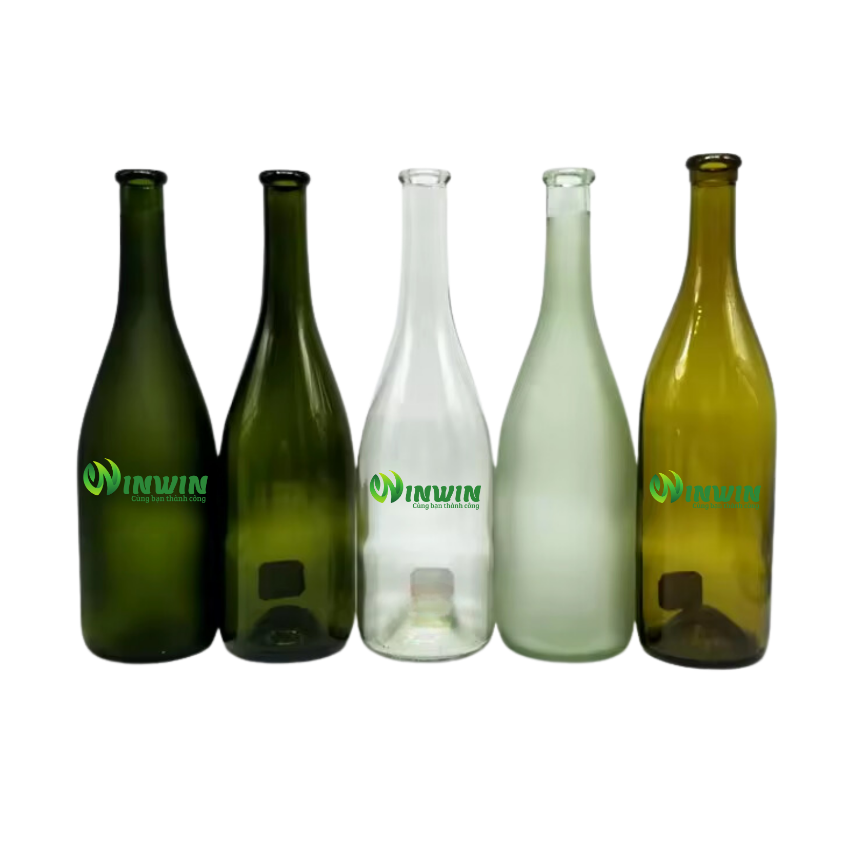 Chai thủy tinh cổ cao 750ml