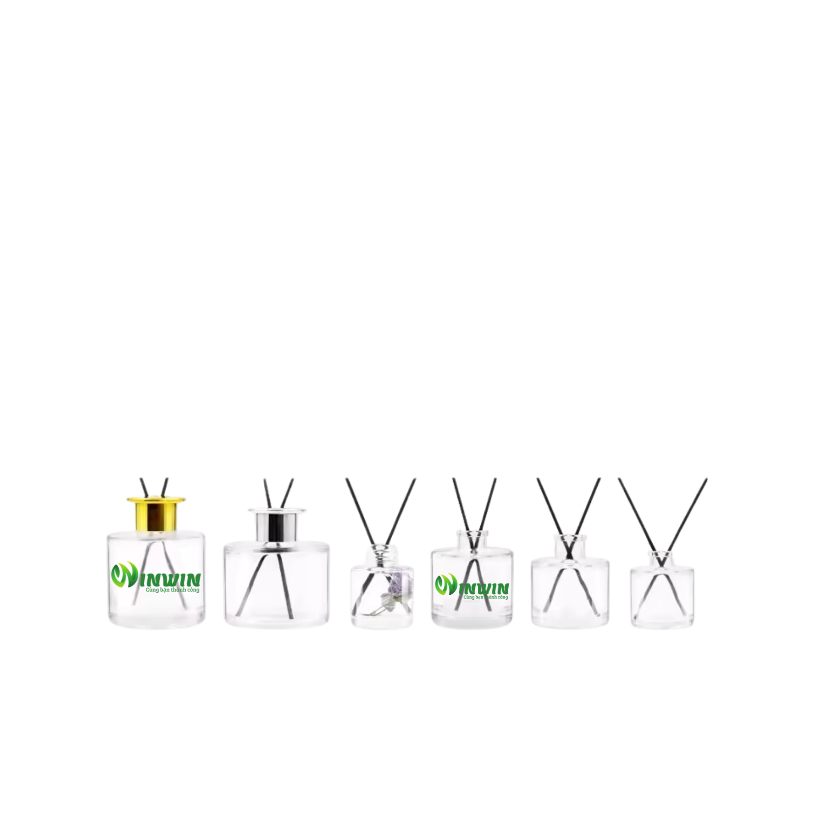 Chai thủy tinh đựng tinh dầu khuếch tán 50ml 65ml 100ml 135ml 200ml 220ml