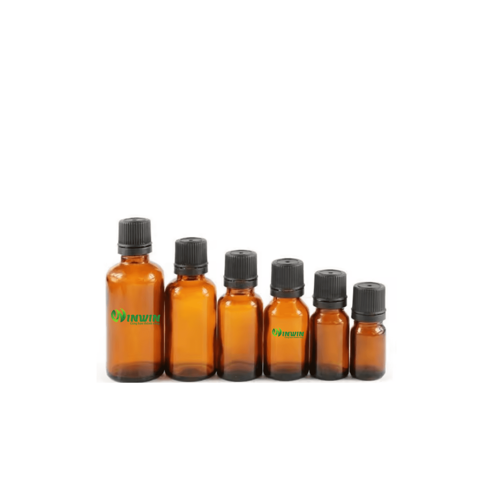 Chai thủy tinh nhỏ giọt màu nâu 5ml 10ml 15ml 20ml 30ml 50ml 100ml