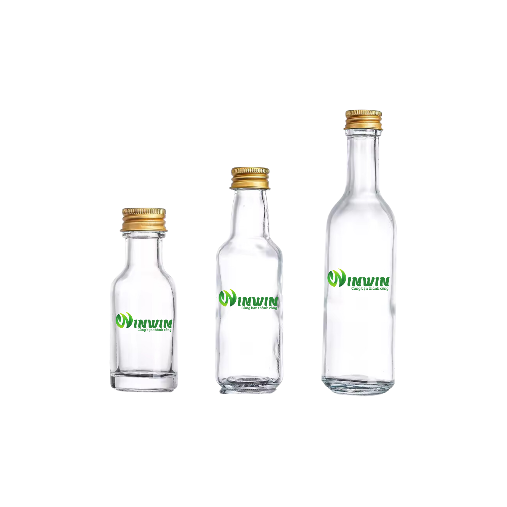 Chai thủy tinh size nhỏ 30ml 50ml 100ml