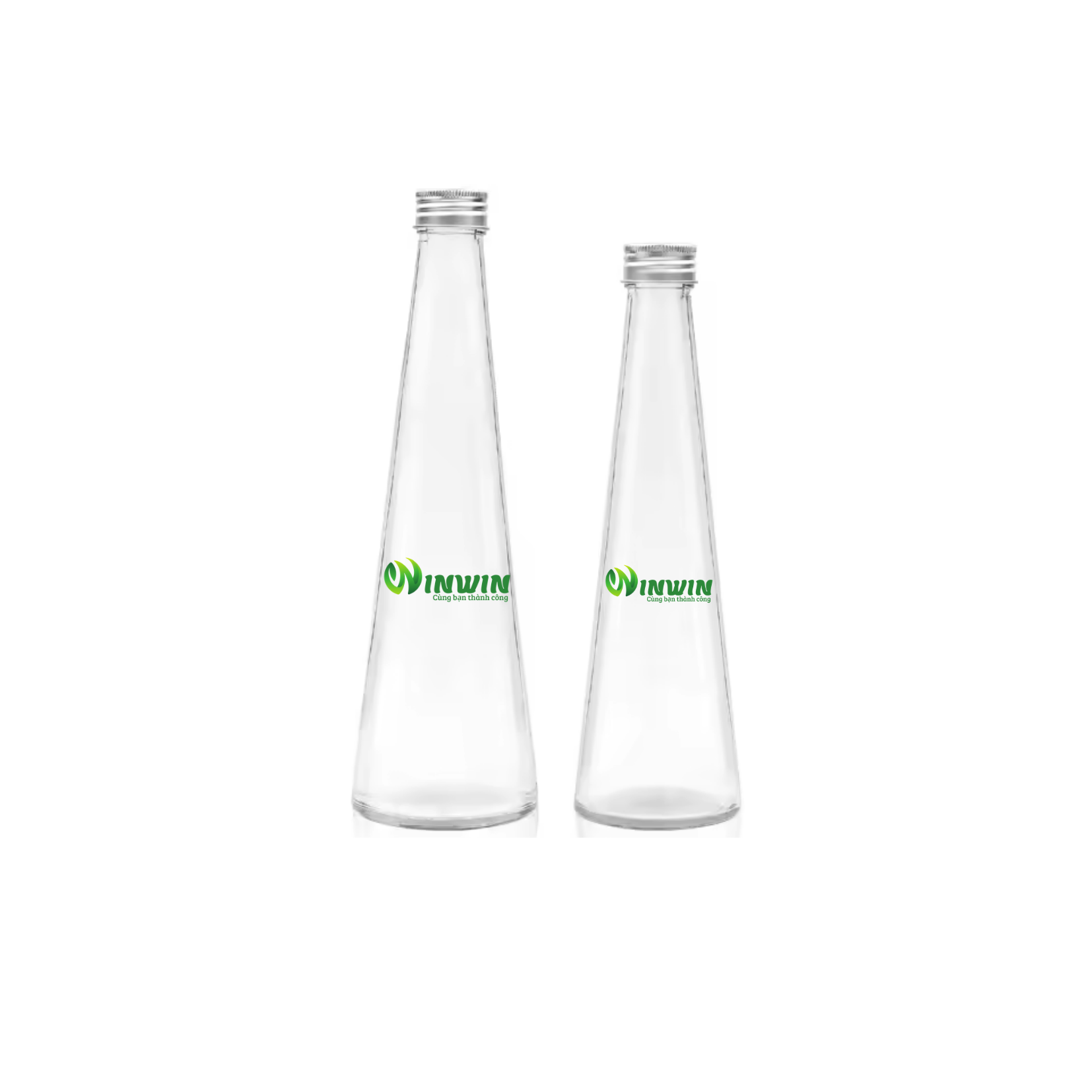 Chai thủy tinh tam giác 250ml 330ml