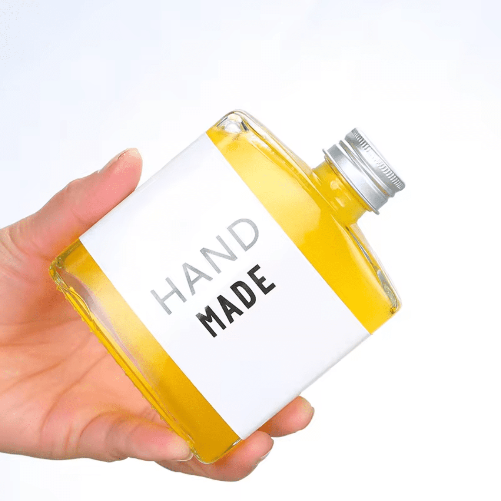 Chai thủy tinh vuông dẹp 100ml 200ml 250ml